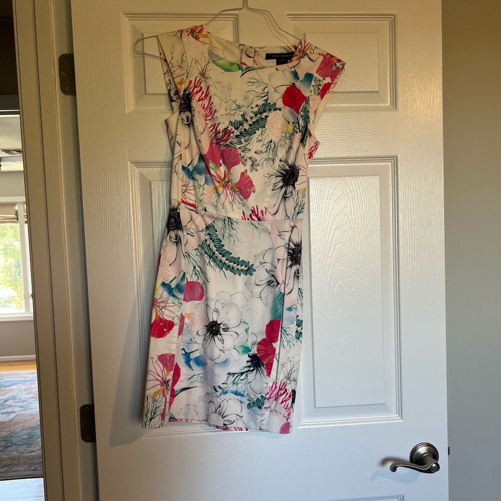 French connection sheath mini dress size 0